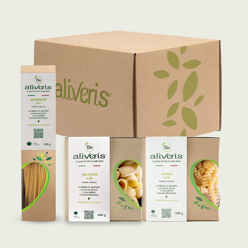 Confezione Pasta Aliveris Multipack 20x500gr